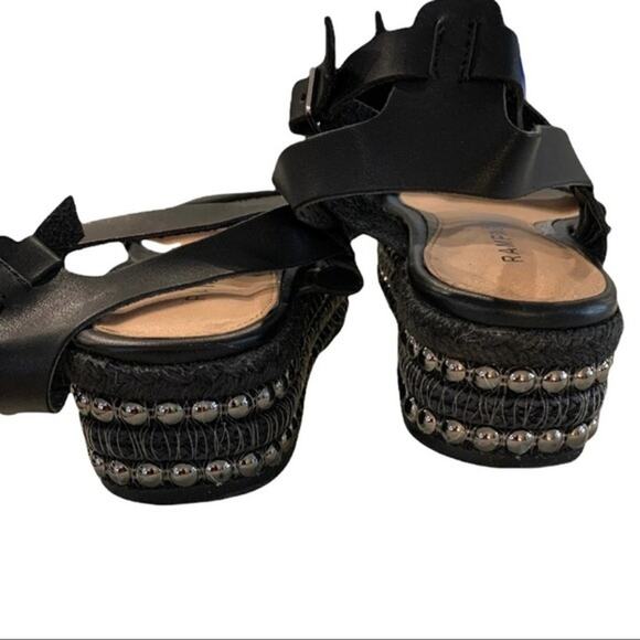 Rampage Sz 9‎ Kinnect Black Ankle Strap Sandals - Picture 8 of 8